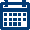 Blue Calendar Icon