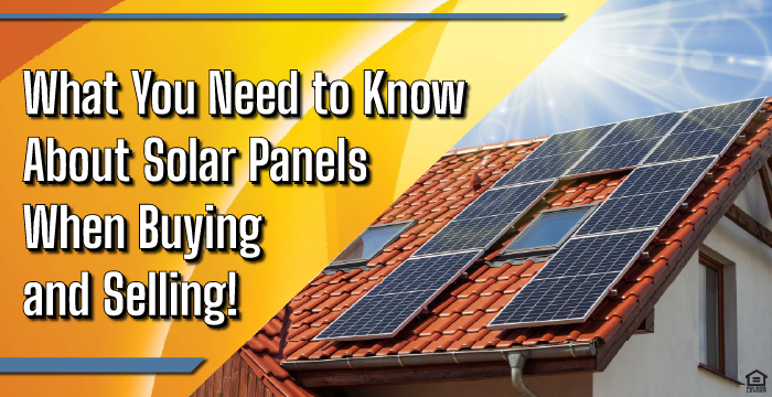 Buying and Selling a Home with Solar Panels